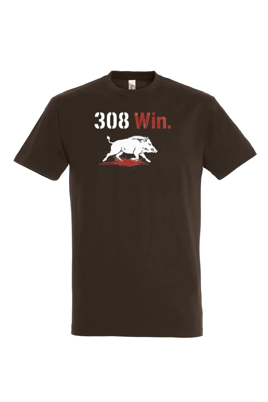 Poľovnícke tričko 308 win | červená