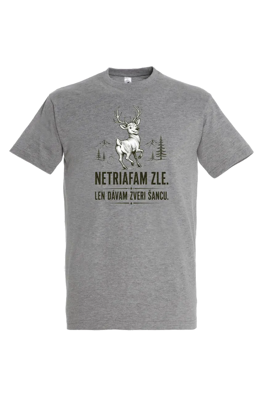Netriafam zle, len dávam šancu | čierna potlač