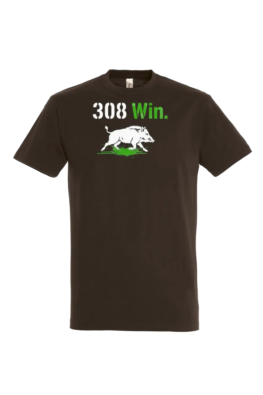 Poľovnícke tričko 308 win | zelená